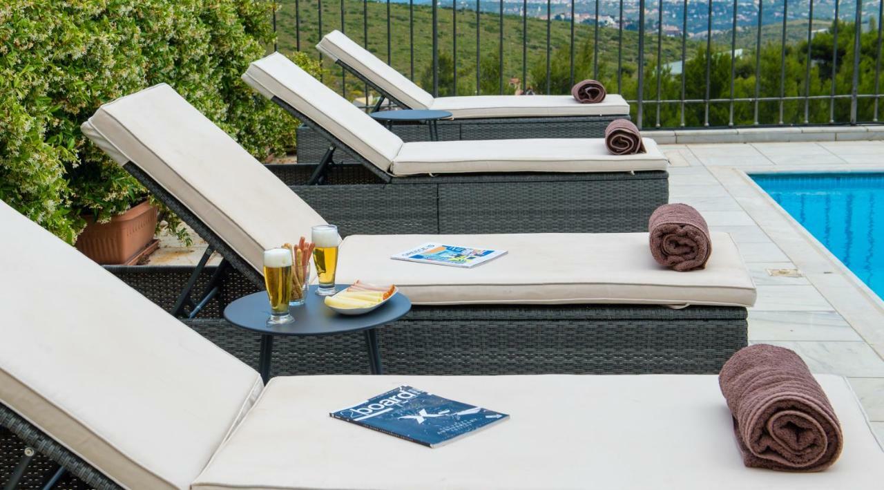 Villa Olympia Vip Dhráfi Eksteriør bilde